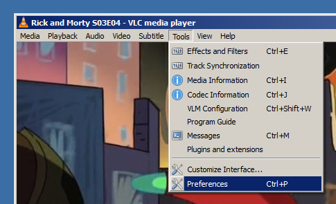 vlc subtitles not working